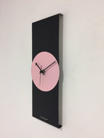 BeoXL - Wandklok Black-Line Pink Panther Modern Design RVS