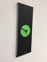 BeoXL - Wandklok Black-Line & GREEN Modern Design RVS