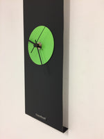 BeoXL - Wandklok Black-Line & GREEN Modern Design RVS
