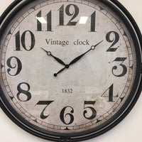 BeoXL - Wandklok XXL METAL PIPE INDUSTRIAL DESIGN