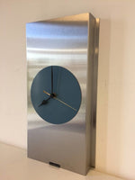 BeoXL - Wandklok RVS Montpellier Grey Circle design