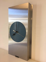 BeoXL - Wandklok RVS Montpellier Grey Circle design