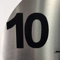BeoXL - Wandklok Rond TEN-FIVE Modern Design