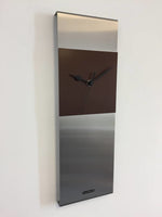 BeoXL - Wandklok Cassiopee Brown Square Black Hands