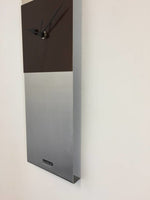 BeoXL - Wandklok Cassiopee Brown Square Black Hands