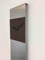 BeoXL - Wandklok Cassiopee Brown Square Black Hands
