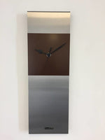 BeoXL - Wandklok Cassiopee Brown Square Black Hands