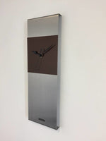 BeoXL - Wandklok Cassiopee Brown Square Black Hands