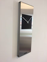 BeoXL - Wandklok RVS Cassiopee Black Square