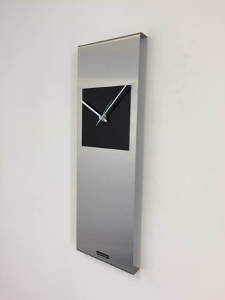 BeoXL - Wandklok RVS Cassiopee Black Square