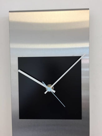 BeoXL - Wandklok RVS Cassiopee Black Square