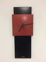 BeoXL - Wandklok LaBrand Export Design Zwart & Briljant Rood Dutch Design