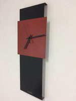 BeoXL - Wandklok LaBrand Export Design Zwart & Briljant Rood Dutch Design