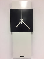 BeoXL - Wandklok LaBrand Export Line White & Black Square Modern Dutch Design