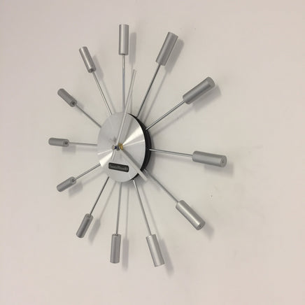 BeoXL - Wandklok Silver SUN modern design