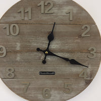 BeoXL - Wandklok Barn Wood /La Grange Vintage Design