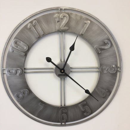 BeoXL - Wandklok Silver Saloon Vintage Design