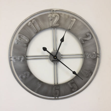 BeoXL - Wandklok Silver Saloon Vintage Design
