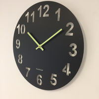 BeoXL - Wandklok Black SKY Modern Dutch Design