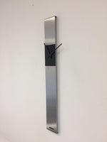 BeoXL - Wandklok SUMMIT BLACK SQUARE MODERN DUTCH DESIGN BLACK POINTERS