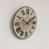 BeoXL - Wandklok wereld retro design