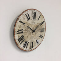 BeoXL - Wandklok wereld retro design