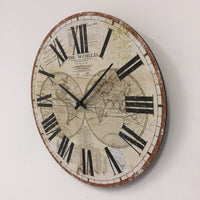 BeoXL - Wandklok wereld retro design