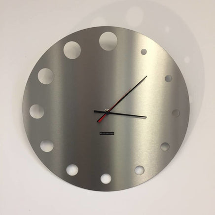 BeoXL - Wandklok RVS Brussel Design  - LARGE