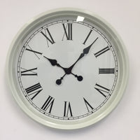BeoXL - Wandklok Orleans retro wit design