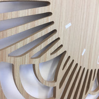 BeoXL - Wandklok SUNFLOWER Modern Design