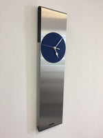 BeoXL - Wandklok SKY-SCRAPER BLUE Modern Dutch Design