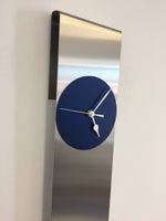 BeoXL - Wandklok SKY-SCRAPER BLUE Modern Dutch Design