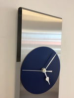 BeoXL - Wandklok SKY-SCRAPER BLUE Modern Dutch Design