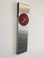 BeoXL - Wandklok Sky-Scraper New York RED Modern Dutch Design