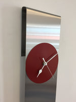 BeoXL - Wandklok Sky-Scraper New York RED Modern Dutch Design