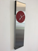 BeoXL - Wandklok Sky-Scraper New York RED Modern Dutch Design