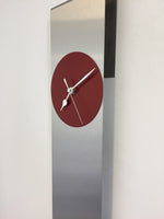 BeoXL - Wandklok Sky-Scraper New York RED Modern Dutch Design