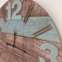 BeoXL - Wandklok WOOD & ROPE