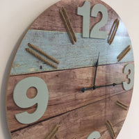 BeoXL - Wandklok WOOD & ROPE