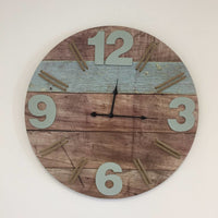 BeoXL - Wandklok WOOD & ROPE