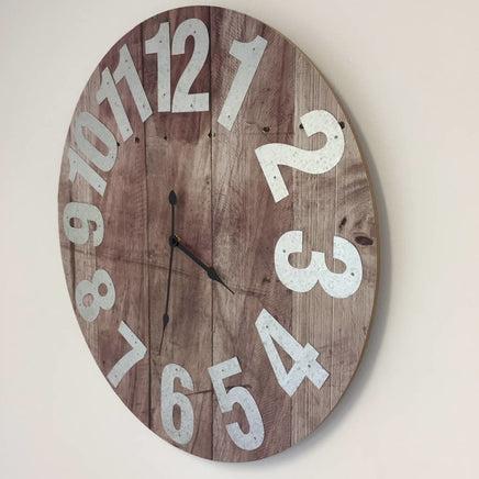 BeoXL - Wandklok WOOD & METAL