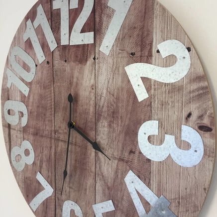 BeoXL - Wandklok WOOD & METAL