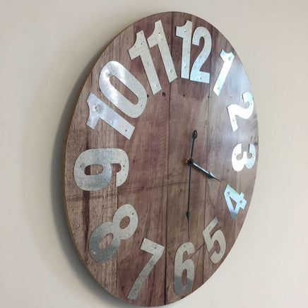 BeoXL - Wandklok WOOD & METAL