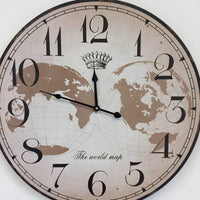 BeoXL - Wandklok The World Map