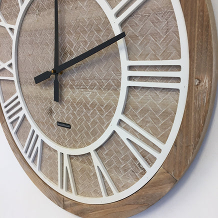 BeoXL - Wandklok ROMAN WOOD modern design