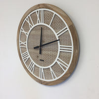 BeoXL - Wandklok ROMAN WOOD modern design
