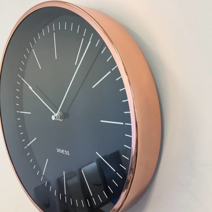BeoXL - Wandklok Vivess modern style Black