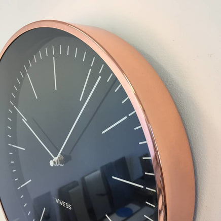 BeoXL - Wandklok Vivess modern style Black