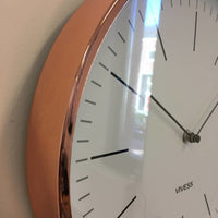 BeoXL - Wandklok Vivess modern style White