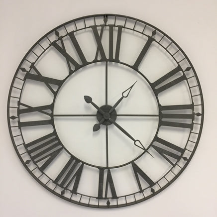 BeoXL - Wandklok Industrieel VINTAGE GREY